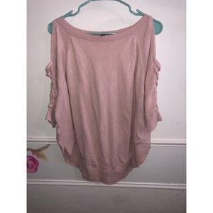 Pink mid sleeve shirt